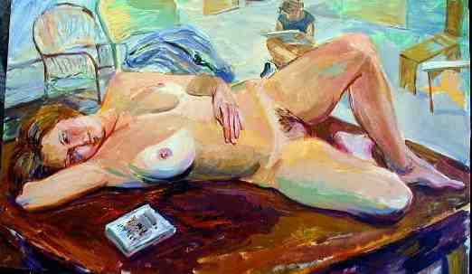 Life Study with Book