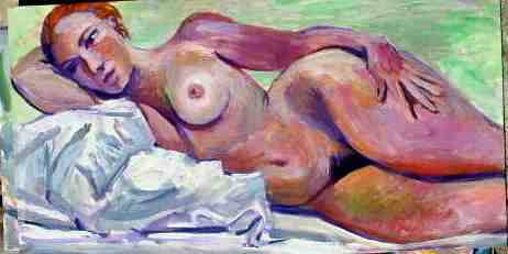 Short Red Haired Nude