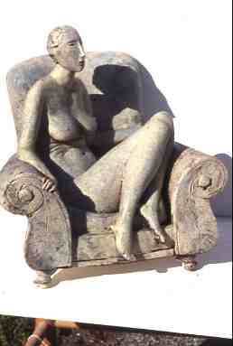 Woman on Chair