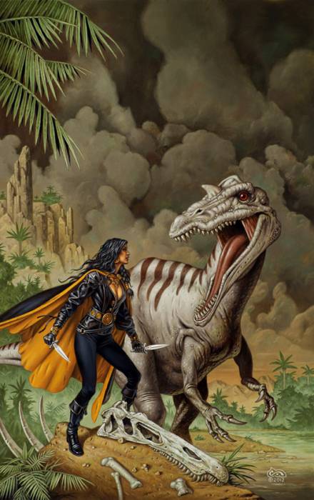 Proposed Sea of Time Cover  Artist:  Clyde Caldwell, 2012