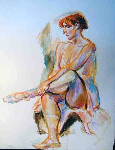 Red Headed Ballerina